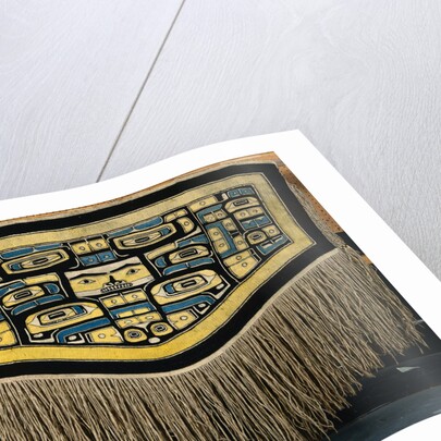 Tlingit Chilkat Dancing Blanket by Anonymous