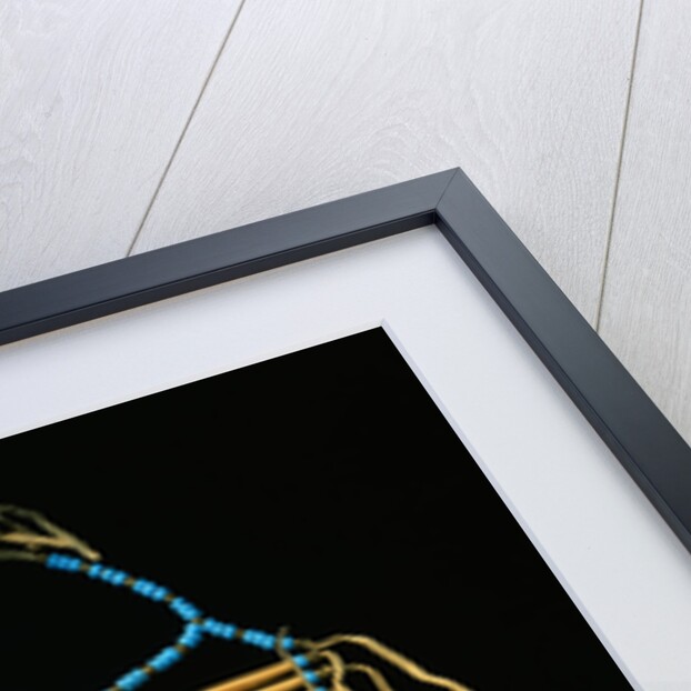 A Plains Man's Breast Plate by Anonymous