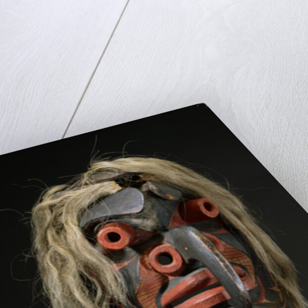 A Heiltsuk Mask by Anonymous