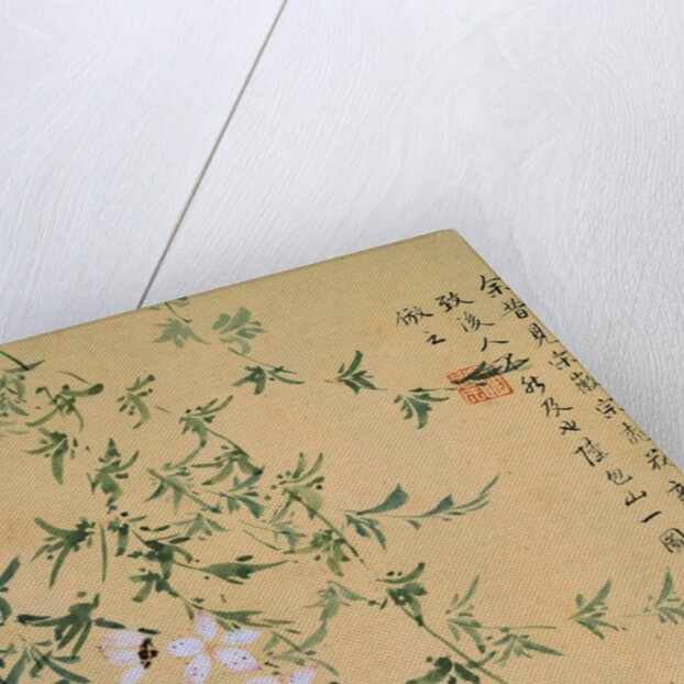 Flowers, from an Album of Ten Leaves by Zhou Xianji
