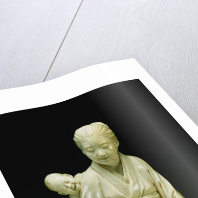 An Ivory Figure Group by Anonymous