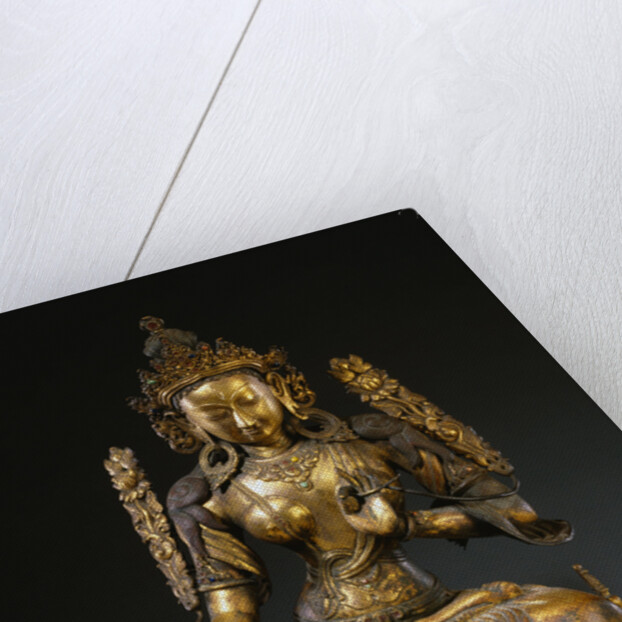 Nepalese Gilt-Copper Figure of Tara by Anonymous