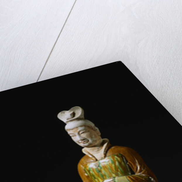 Sancai-glazed Pottery Figure of an Official by Anonymous