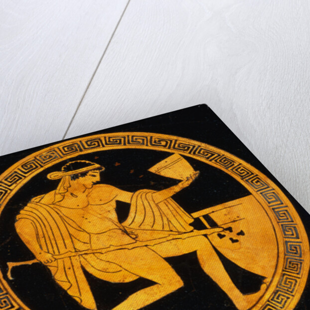 An Attic Red-Figure Kylix Attributed to Colmar Painter by Anonymous