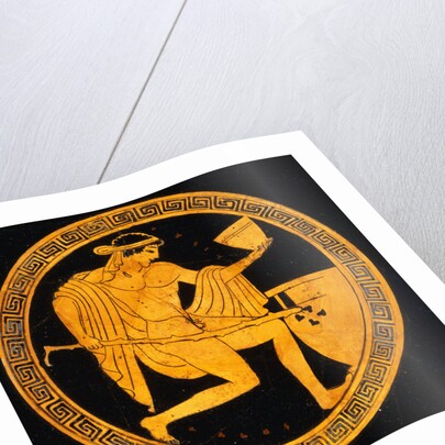 An Attic Red-Figure Kylix Attributed to Colmar Painter by Anonymous