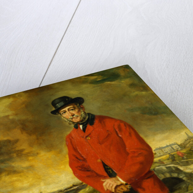 Portrait of John Whyte Melville of Bennochy and Strathkinners by Francis Grant