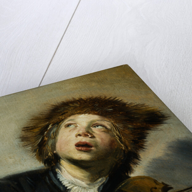 A Boy with a Violin by Frans Hals the Elder
