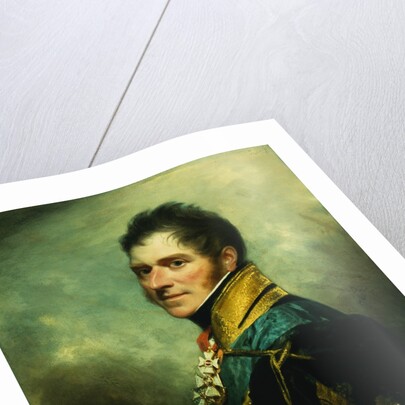 Portrait of Henry William Paget, Marquess of Anglesey, Half Length, Wearing Military Uniform by William Beechey