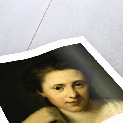 Portrait of Angelica Kauffmann, Bust Length Attributed to Anton von Maron by Anonymous