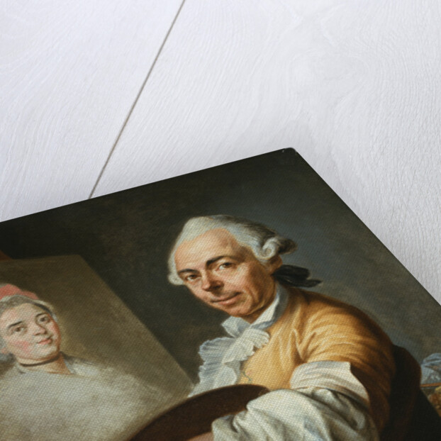 An Artist at His Easel by Circle of Fragonard