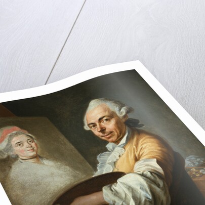 An Artist at His Easel by Circle of Fragonard