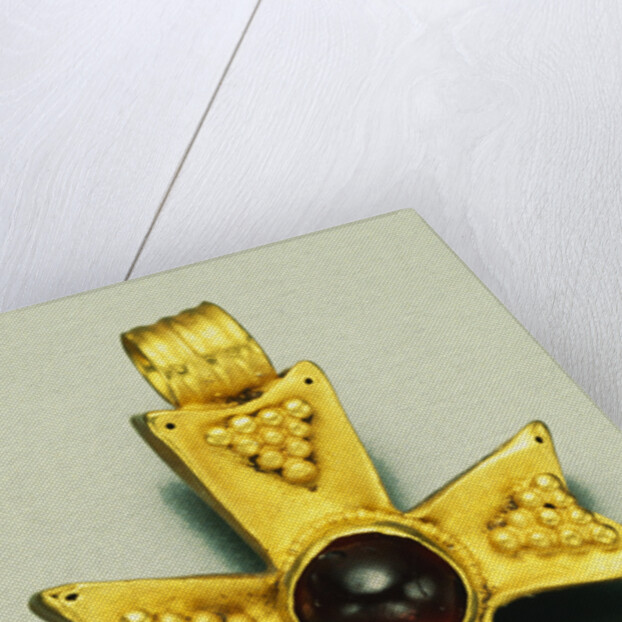 A Byzantine Gold Pendant Cross, Circa 5th Century A.D.E. by Anonymous