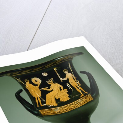 Apulian Red Figure Calyx Krater with a Scene from Euripides' Play Iphigenia in Tauris Attributed to the Hippolyte Painter by Anonymous