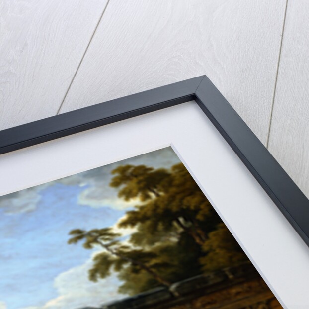 A Capriccio of Classical Ruins in Rome by Giovanni Paolo Panini