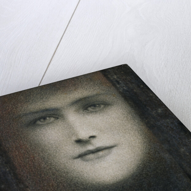 The Mask of the Black Curtain by Fernand Khnopff