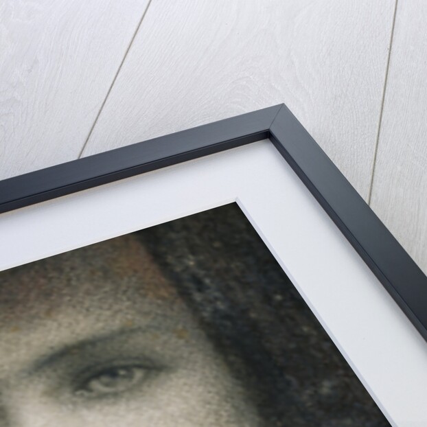 The Mask of the Black Curtain by Fernand Khnopff