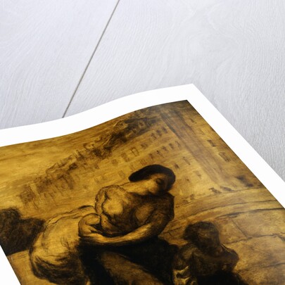 The Burden by Honore Daumier
