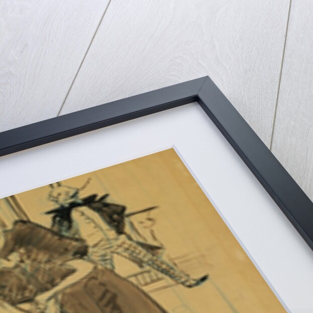 The Motograph (Mademoiselle Margouin) by Henri de Toulouse-Lautrec