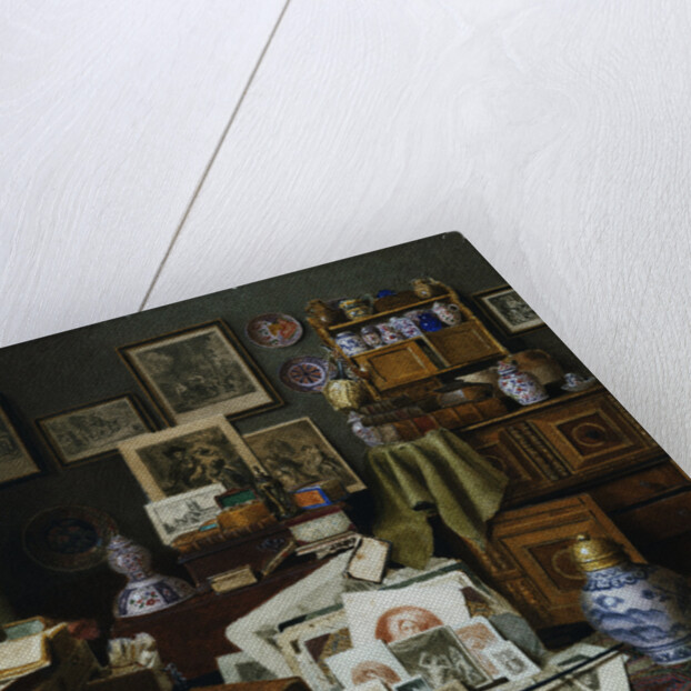 Corner of a Study by Benjamin Walters Spiers