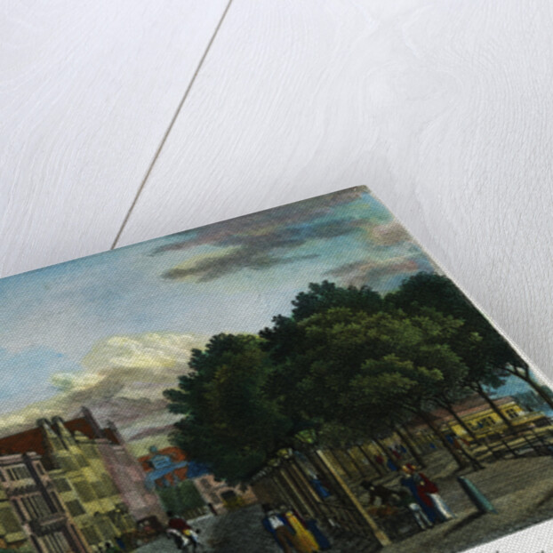 View of Jungfernstieg in Hamburg by Anonymous