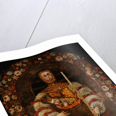 The Virgin of Pomata and the Infant Jesus, Cuzco School, 18th Century by Anonymous