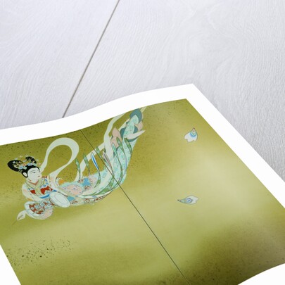 Hagoromo (Feather Robe) (1 of 2) by Kimura Buzan