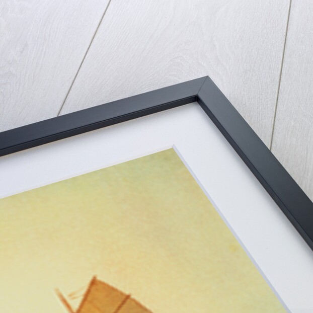 Morning, from a Set of Six Prints of Sailing Boats by Hiroshi Yoshida