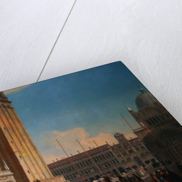 The Piazzetta, Venice Looking Northwest by Luca Carlevariis