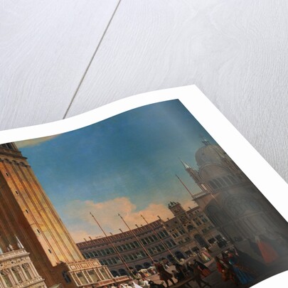 The Piazzetta, Venice Looking Northwest by Luca Carlevariis