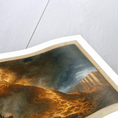The Eruption of Vesuvius by Francesco Fidanza
