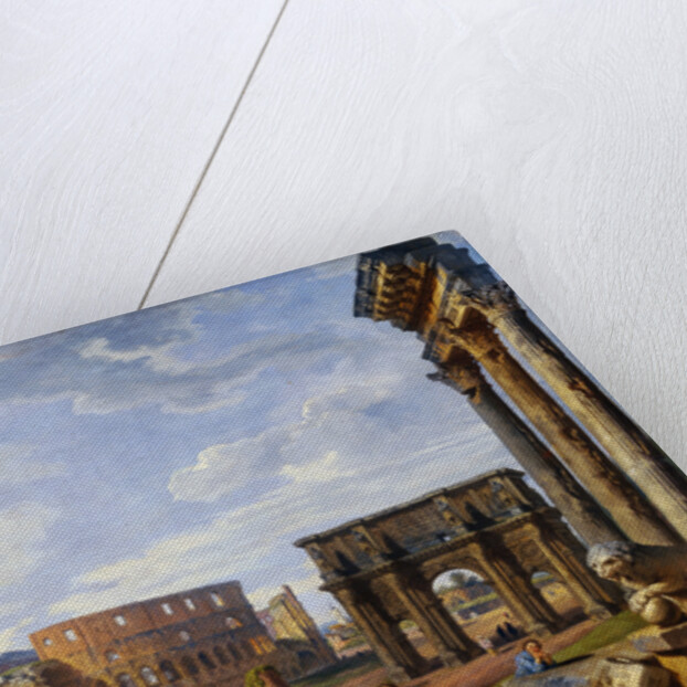 A Capriccio View of Rome by Giovanni Paolo Panini