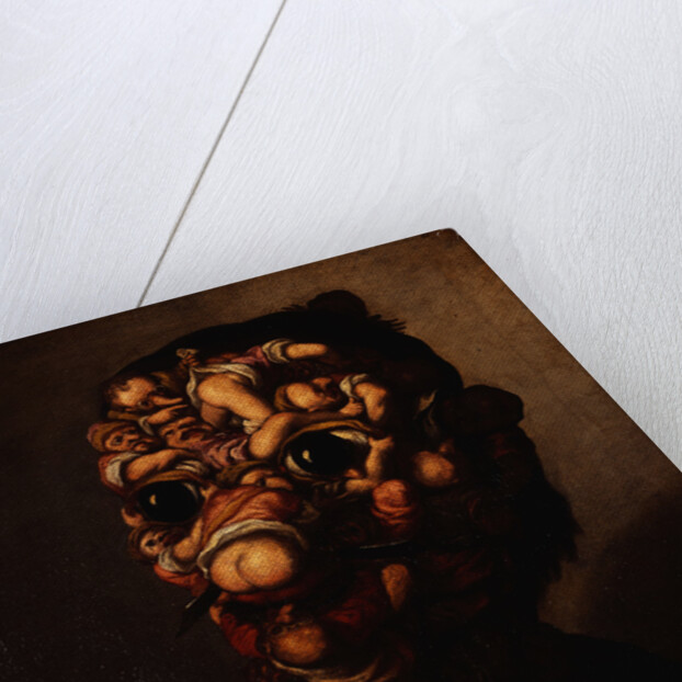 A Head Formed Out of Pygmies by Faustino Bocchi