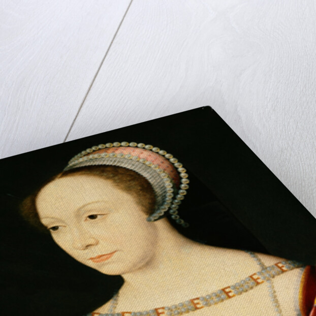 Portrait of Francoise de Breze, Duchesse de Bouillon by Francois Clouet