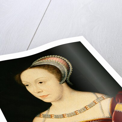Portrait of Francoise de Breze, Duchesse de Bouillon by Francois Clouet