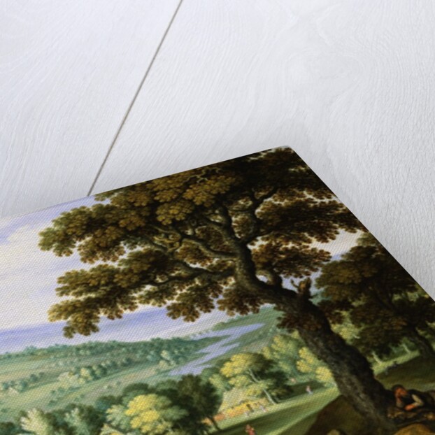 A River Valley with a Swineherd by Marten Ryckaert