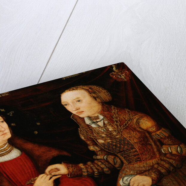 Portrait of Gangolff, Lord of Hohen Gerolzegg and His Wife by Circle of Lucas Cranach the Younger