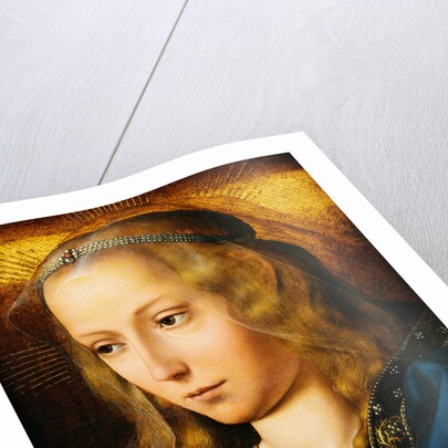 The Virgin at Prayer by Quentin Massys