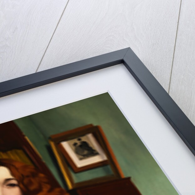 Torso at the Armoire (Nude Redheaded Woman Standing by Felix Vallotton