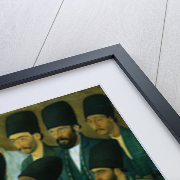 A Young Qajar Prince and His Entourage by Abu'l Hasan