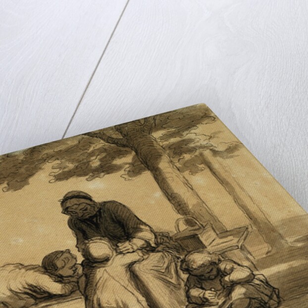 A Grandmama by Honore Daumier