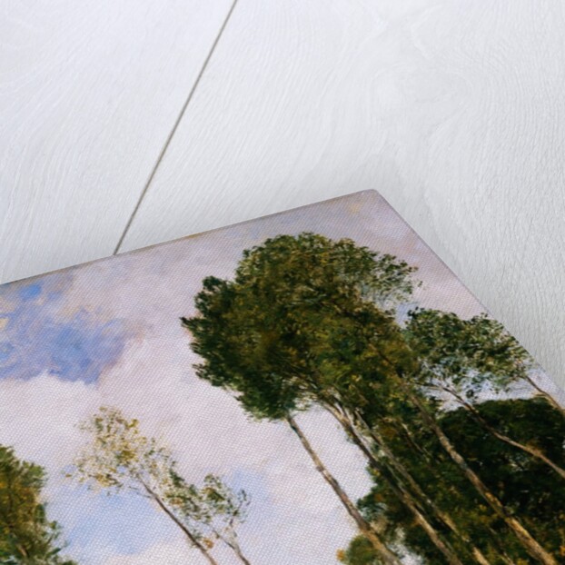 Oiseme Landscape Near Chartres by Eugene Boudin