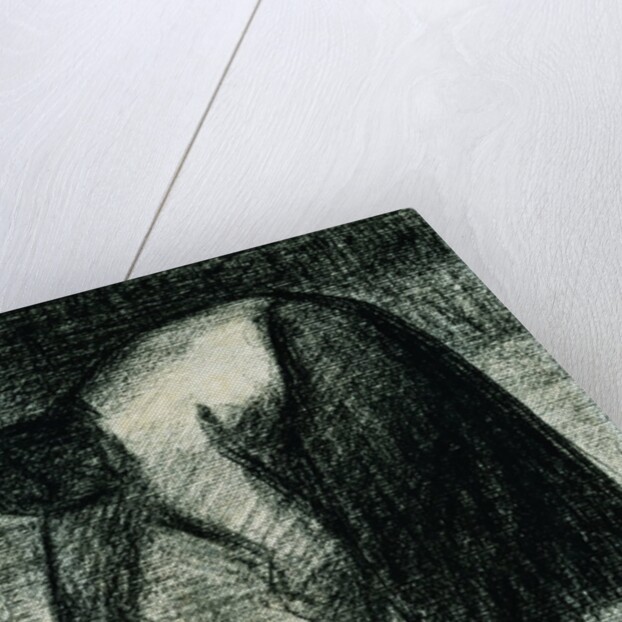 Peasant with Hands to the Ground by Georges Seurat