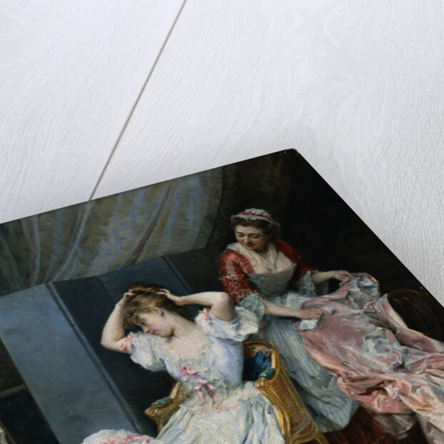 La Toilette by Raimundo de Madrazo y Garreta