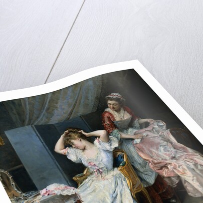 La Toilette by Raimundo de Madrazo y Garreta