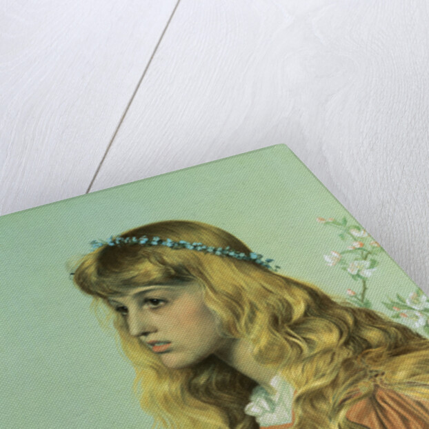 Adele: Portrait of Miss Adele Donaldson by Frederick Sandys