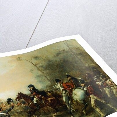The Duke of Wellington on the Road to Quatre Bras by Robert Alexander Hillingford
