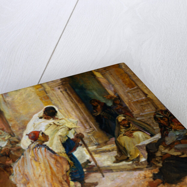 At the Walis Door by Edgar Bundy
