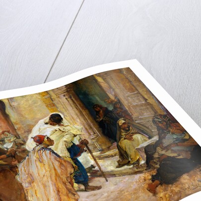 At the Walis Door by Edgar Bundy