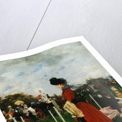 At the Races (Parasol) by Francisco Miralles