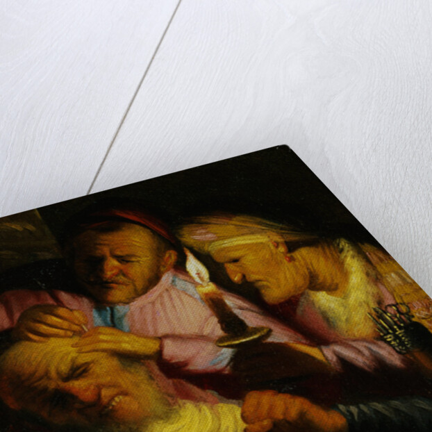 The Sense of Touch: The Stone Operation by Rembrandt Harmensz van Rijn